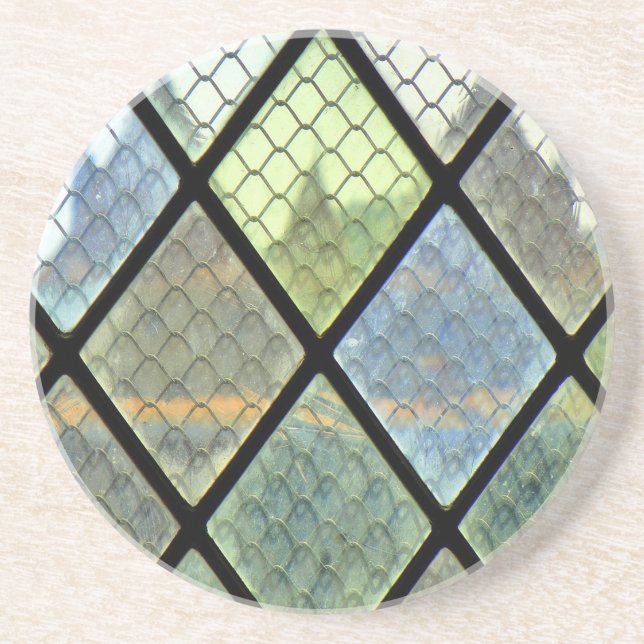 Window Art Sandstone Coaster (Front)