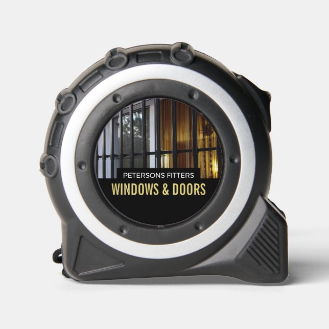 Window & Bars, Window & Door Fitter Company Tape Measure (Front)
