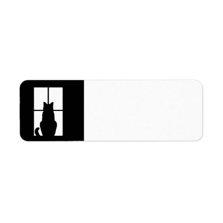 Window Cat Click To Customize Get Any Color Decor Label