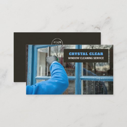 Window Clean Window Cleaner Cleaning Service Business Card