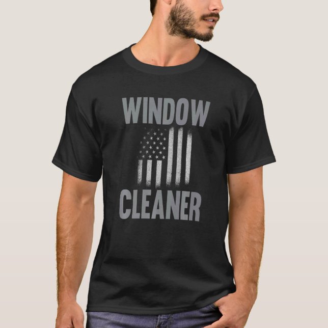 Window Cleaner   Cleaning     24 T-Shirt (Front)