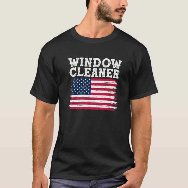Window Cleaner   Cleaning     35 T-Shirt (Front)