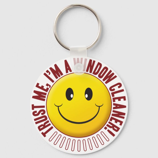 Window Cleaner Trust Keychain (Front)