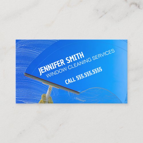 Window Cleaning Business Card
