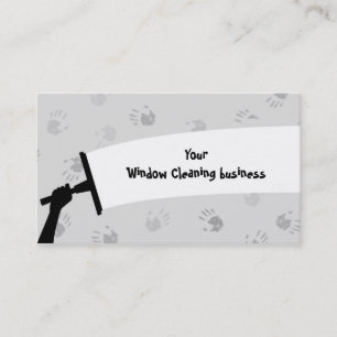Window Cleaning Business Card