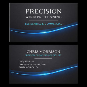 Window Cleaning Professional Business Card
