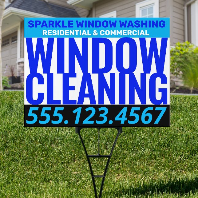 Window Cleaning  Sign (Creator Uploaded)