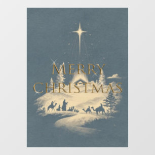 Window Decal Cling Christmas