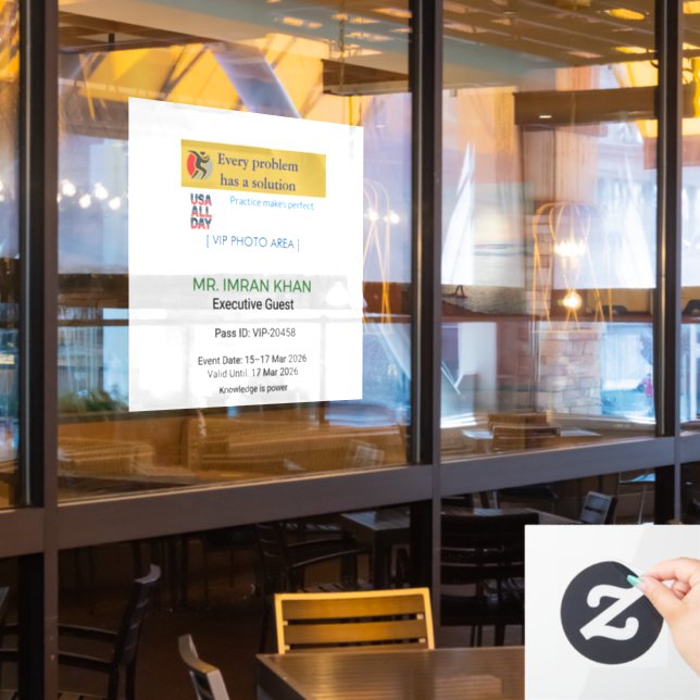 Window Decals | Business Logo | Custom (Restaurant Window)