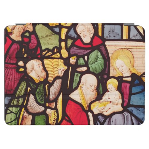 Window depicting the Adoration of the Magi iPad Air Cover