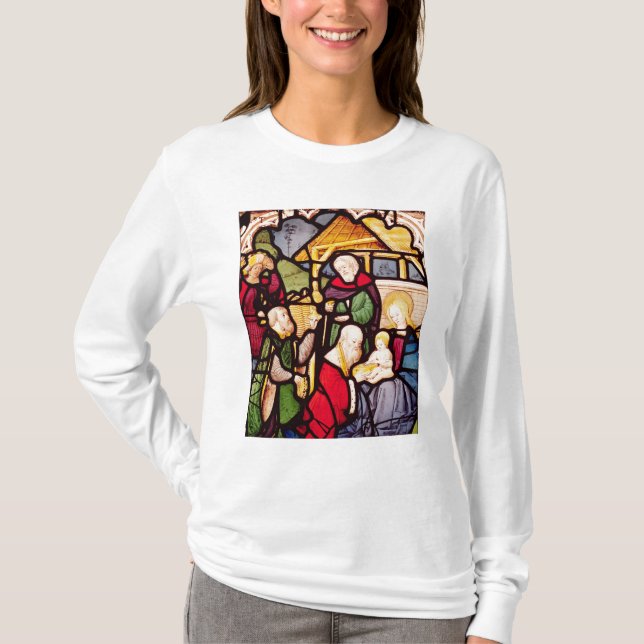 Window depicting the Adoration of the Magi T-Shirt (Front)