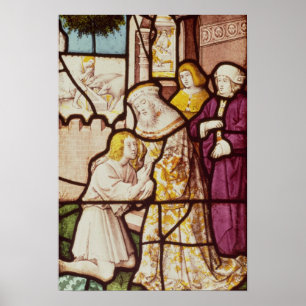 Window depicting the Return of the Prodigal Poster