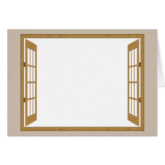 Window Door to Anywhere (Front Horizontal)