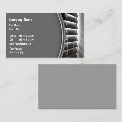 Window Fashions Business Cards