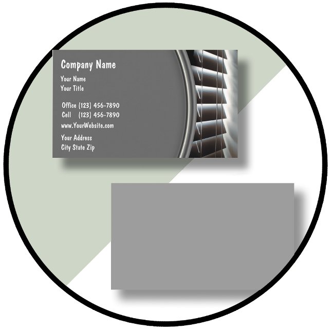 Window Fashions Business Cards (Creator Uploaded)