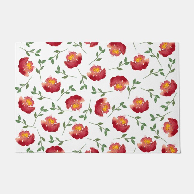 Window Flower Boxes Doormat (Front)