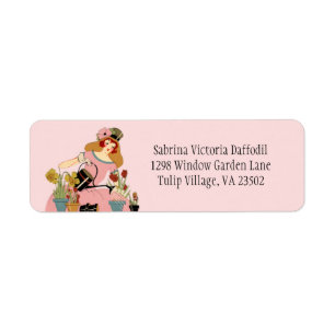 Window Garden in Pink Label