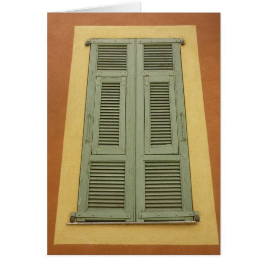 window green shutter cards (Front)