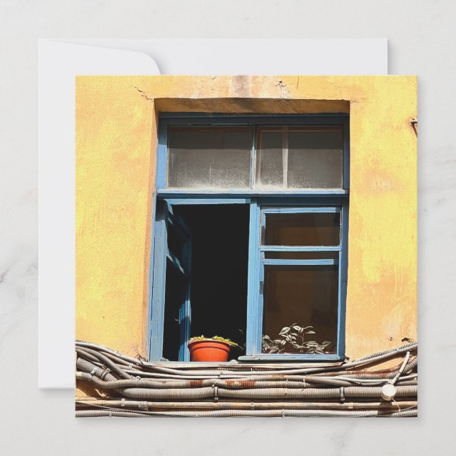 Window in Saint-Petersburg Holiday Card (Front)