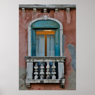 Window In Venice Poster