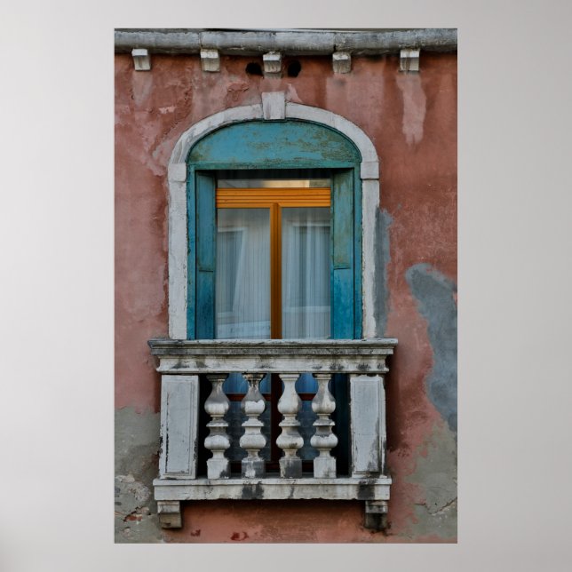 Window In Venice Poster (Front)