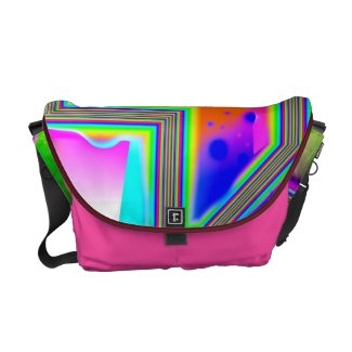 Window into the Universe –Magenta & Cyan Intersect rickshaw_messengerbag