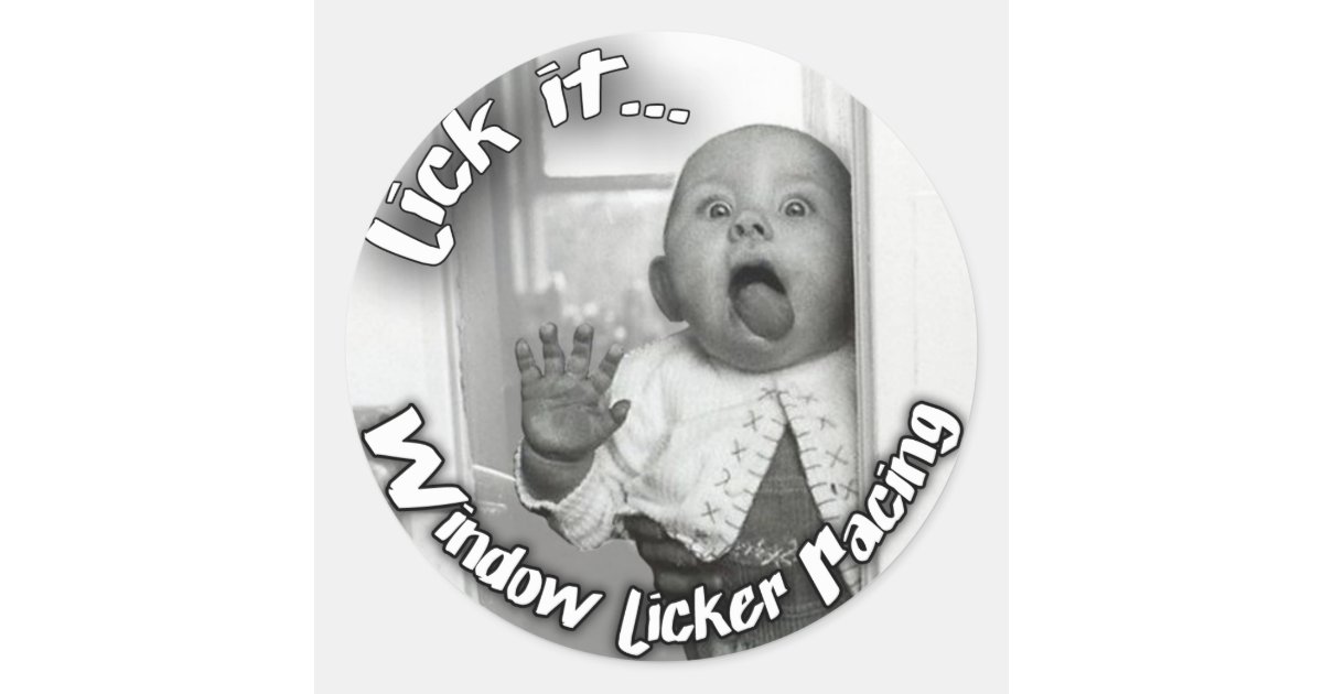 Window Licker Racing - Sticker 001 | Zazzle