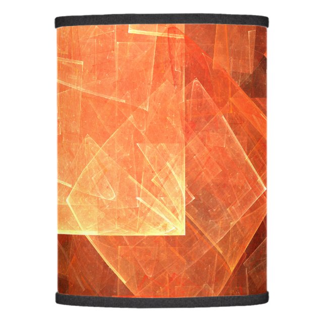 Window Light Abstract Art Lamp Shade (Front)