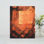 Window Light Abstract Art Letterhead (Standing Front)