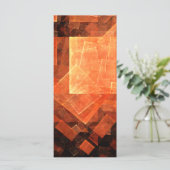 Window Light Abstract Art Rack Card (Standing Front)