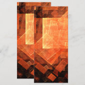 Window Light Abstract Art Rack Card (Front/Back)