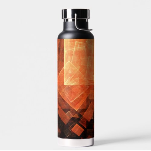 Window Light Abstract Art Water Bottle