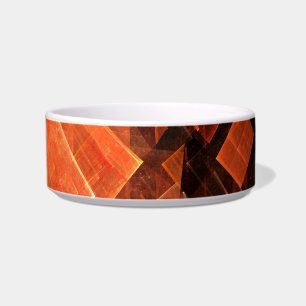 Window Light Modern Geometric Squares Abstract Art Bowl
