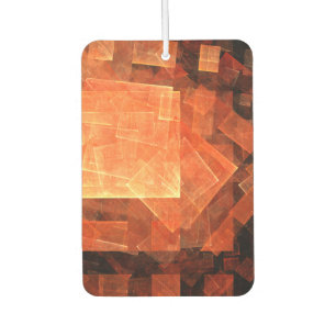 Window Light Modern Geometric Squares Abstract Art Car Air Freshener