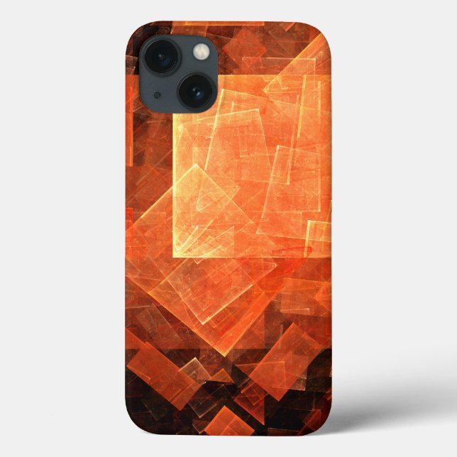 Window Light Modern Geometric Squares Abstract Art Case-Mate iPhone Case (Back)