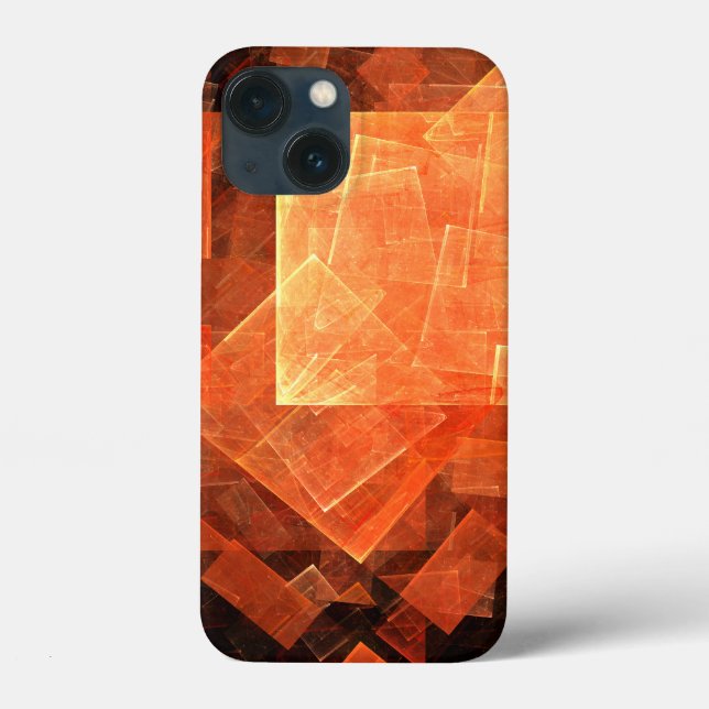 Window Light Modern Geometric Squares Abstract Art Case-Mate iPhone Case (Back)