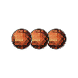 Window Light Modern Geometric Squares Abstract Art Golf Ball Marker
