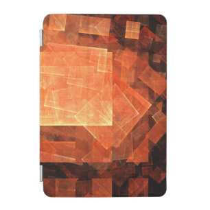 Window Light Modern Geometric Squares Abstract Art iPad Mini Cover