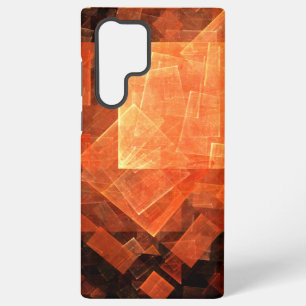 Window Light Modern Geometric Squares Abstract Art Samsung Galaxy S22 Ultra Case