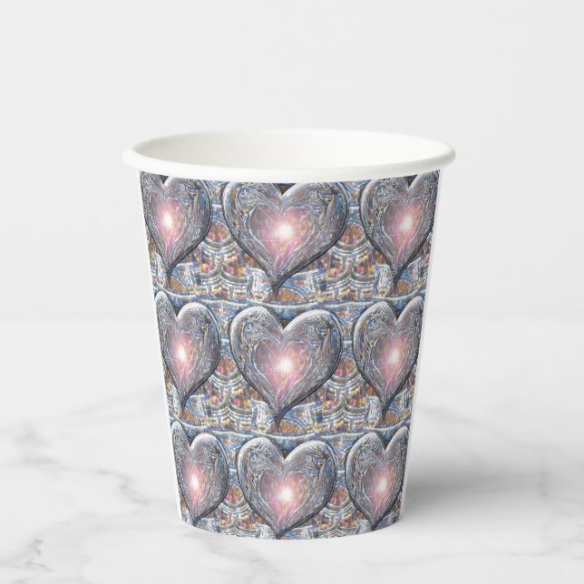 Window of My Heart Paper Cup (Front)