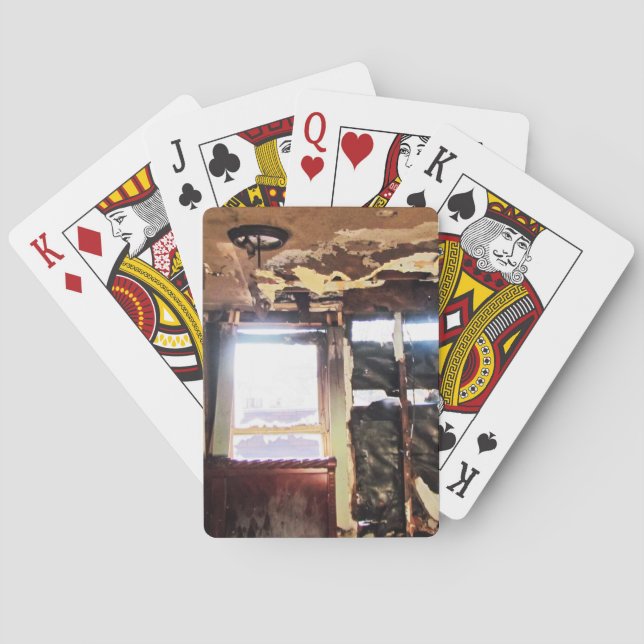 Window of Poverty Poker Cards (Back)