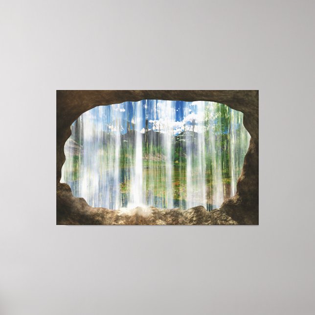 Window on the Cwm Canvas Print (Front)
