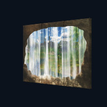 Window on the Cwm Canvas Print