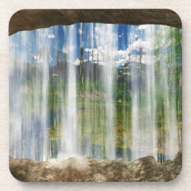 Window on the Cwm Cork Coasters