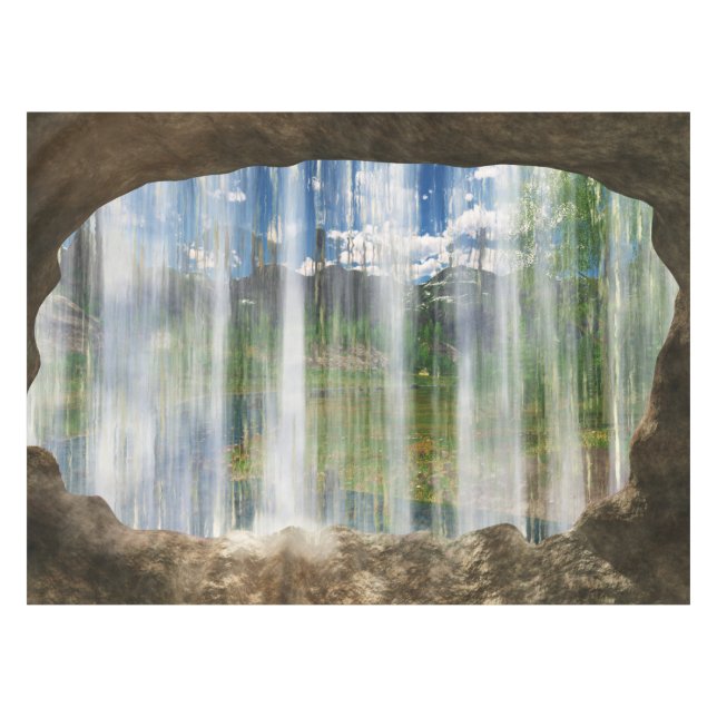 Window on the Cwm Tablecloth (Front (Horizontal))