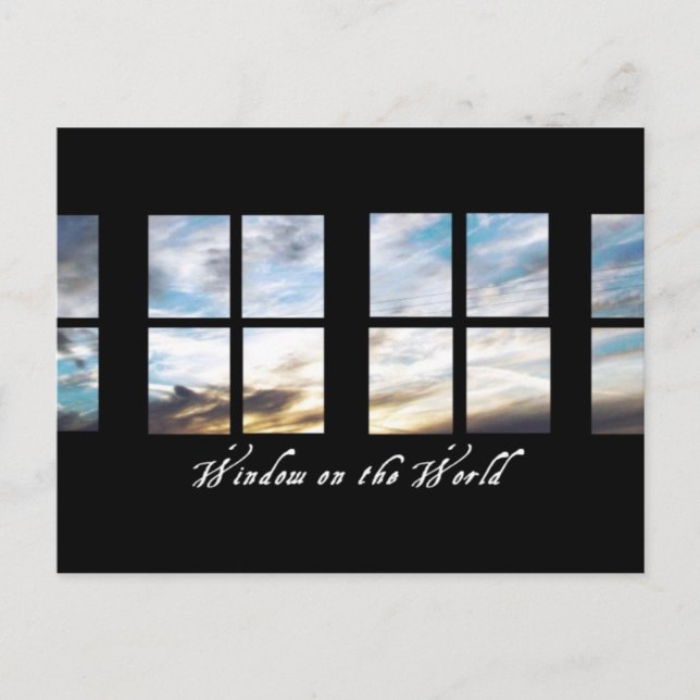 Window on the World No. 2 | Postcard (Front)
