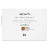 Window Panes Cards (Back Horizontal)