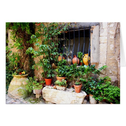 Window Pots Cards (Front Horizontal)