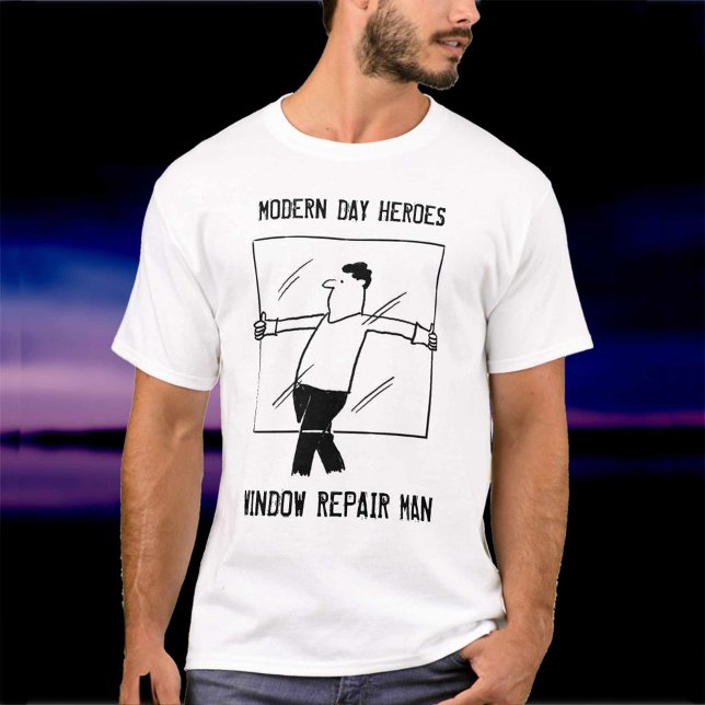 Window Repair Man T-Shirt (Creator Uploaded)