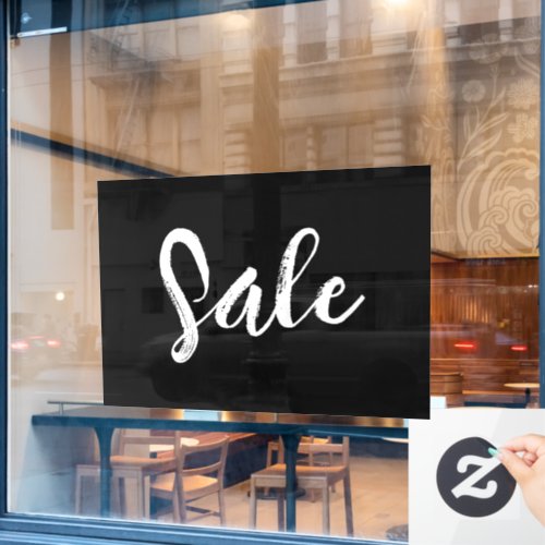 Window Sale Sign Boutique Sale Sign Modern  Window Cling